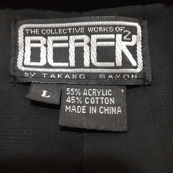 Berek Takako Sakon Vintage Full Zip Sequin Sweater Jacket Women's Large - Picture 3 of 13